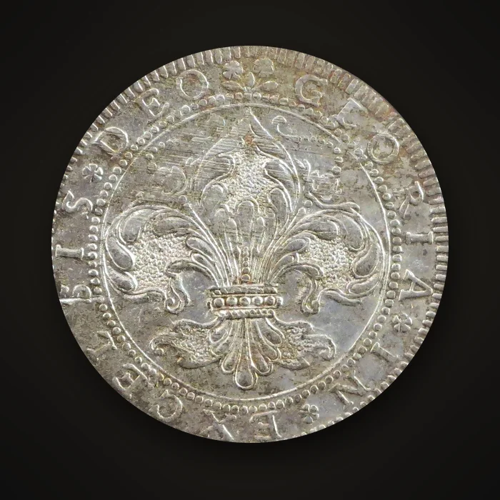 Gulden de 60 kreutzer de la ville de Strasbourg au lis